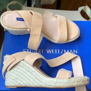 Stuart weitzman bodajean wedge sandals
